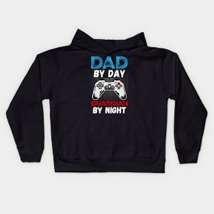 Dad By Day Guardian By Night Kids Hoodie